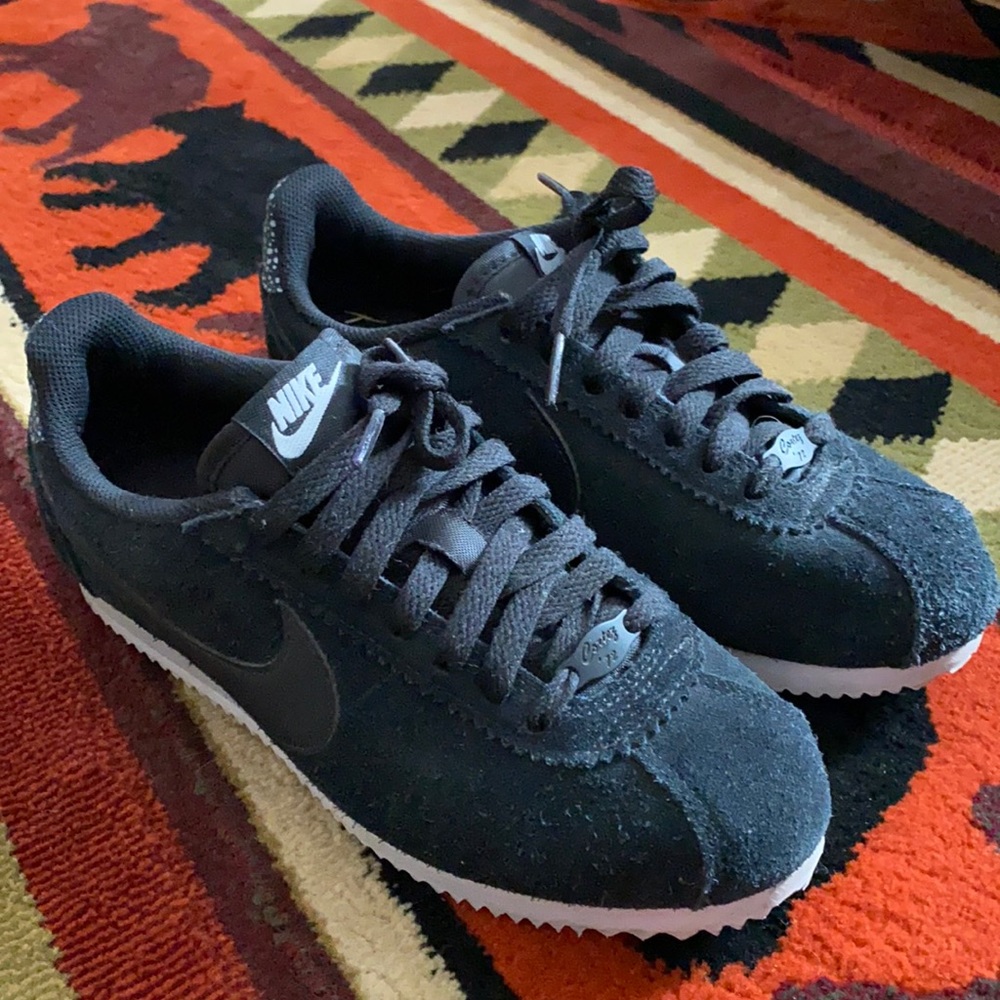 Nike Cortez’72 black suede women size 7